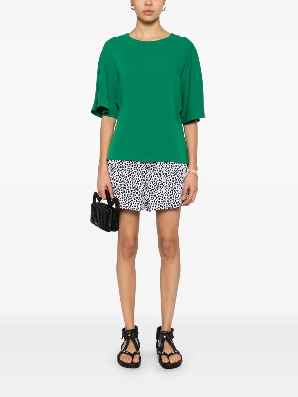 Leopard-Print Shorts