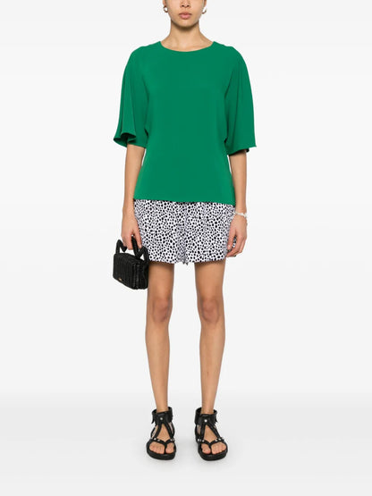 Leopard-Print Shorts