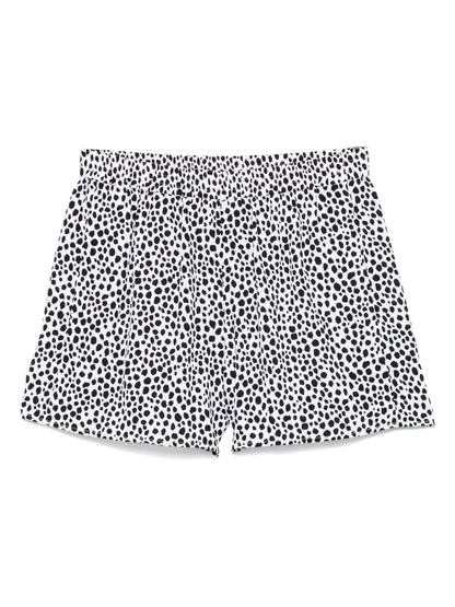 Leopard-Print Shorts