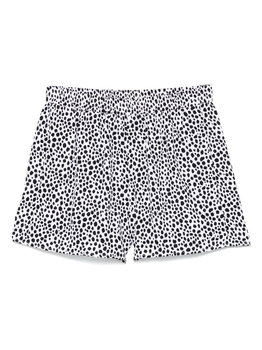 Leopard-Print Shorts