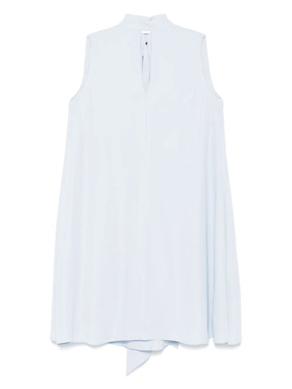 Crepe Mini Dress