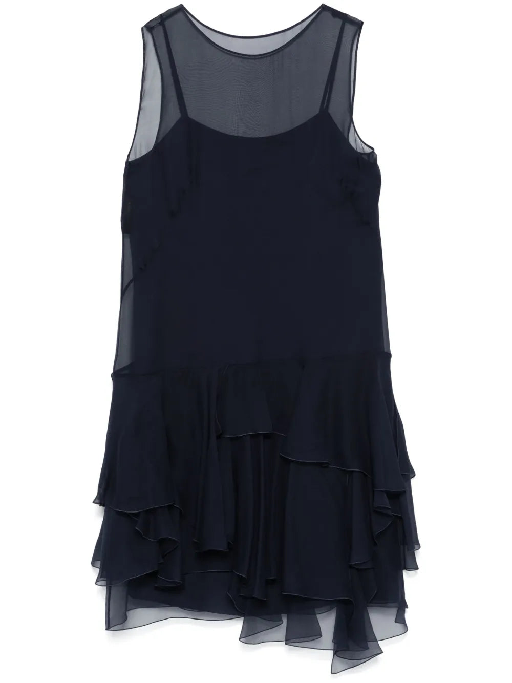 Ruffled Mini Dress
