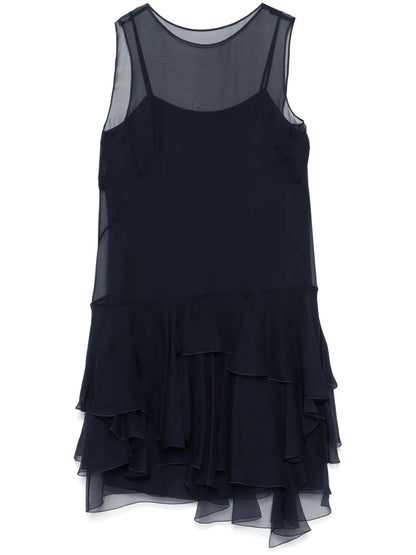 Ruffled Mini Dress