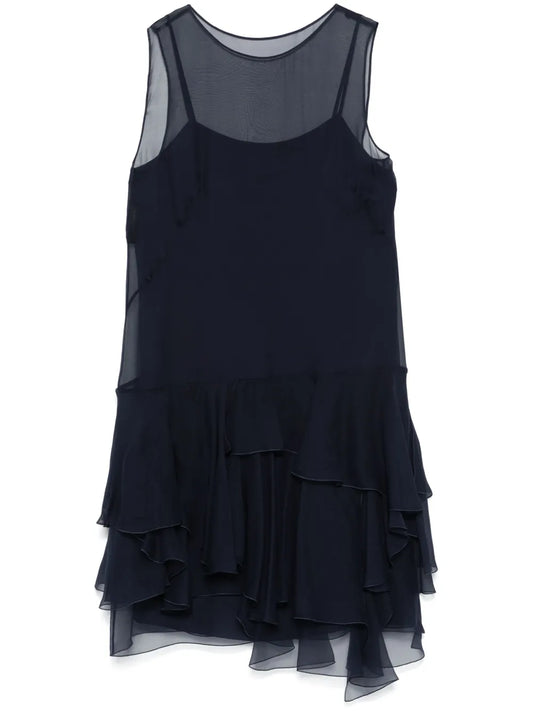 Ruffled Mini Dress
