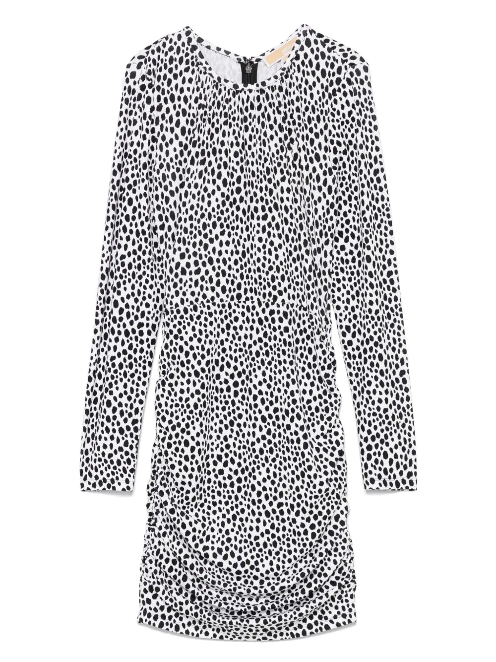 Cheetah-Print Jersey Mini Dress