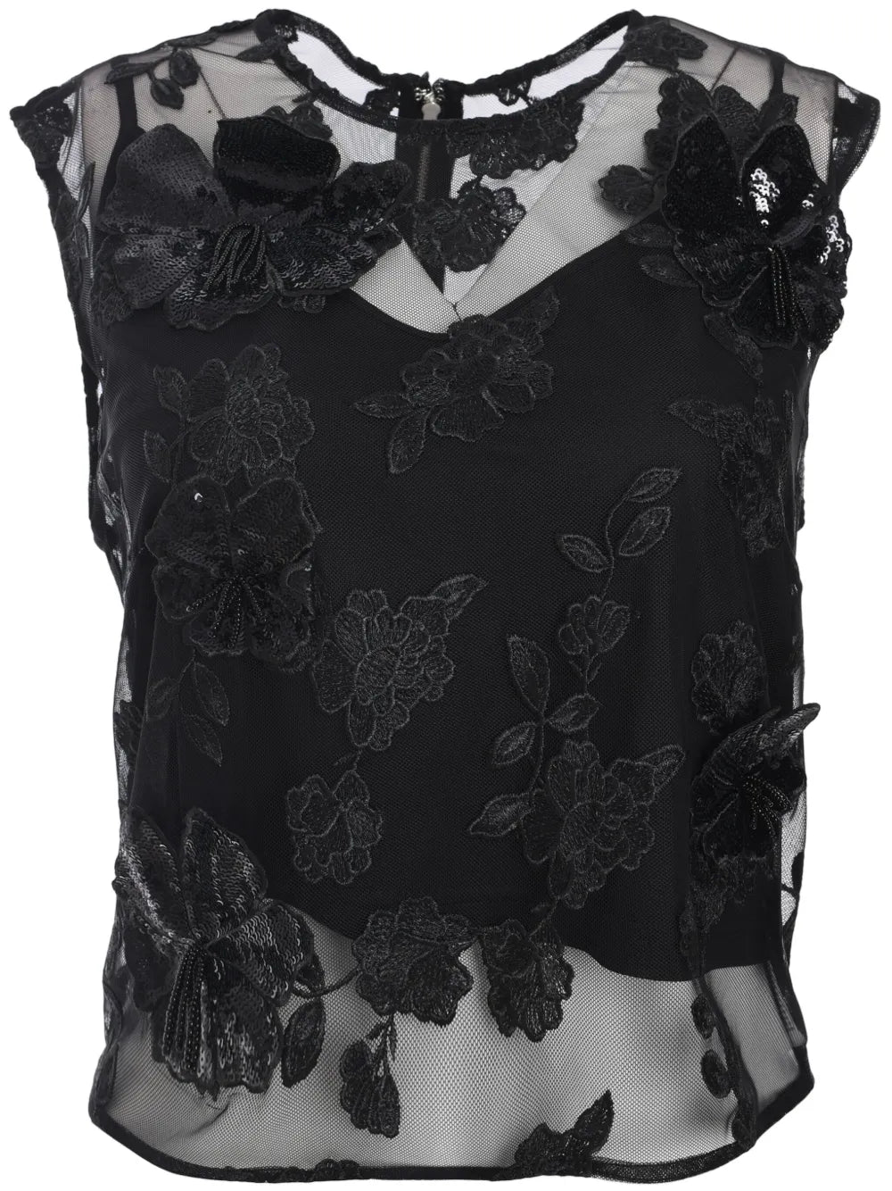Mesh Flower Top