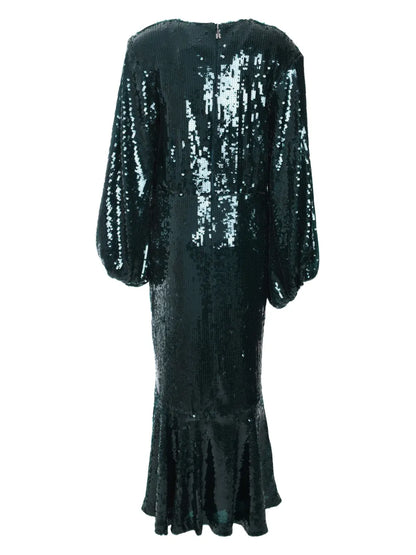 Sequined Maxi Dress