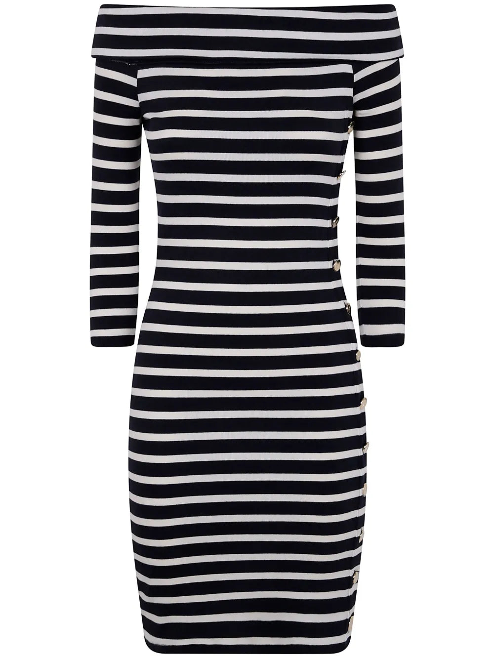 Striped Midi Dress