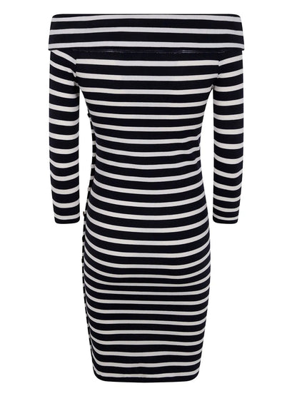 Striped Midi Dress