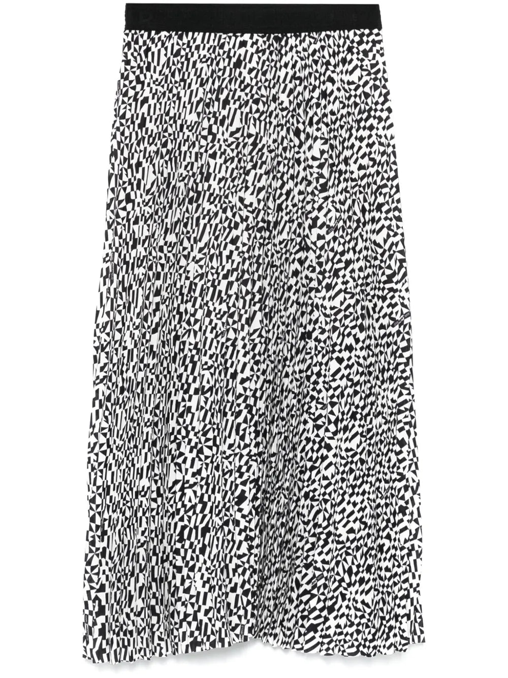 Printed Midi Skirt