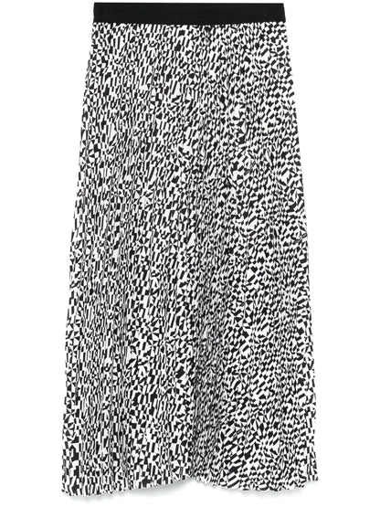 Printed Midi Skirt