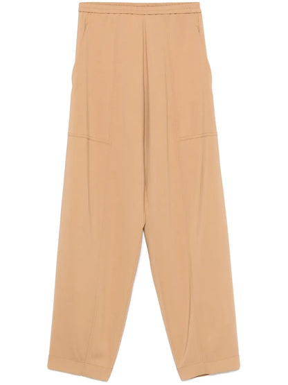 Tapered-Leg Trousers