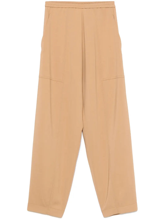 Tapered-Leg Trousers