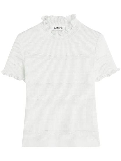 Cotton Knitted T-Shirt