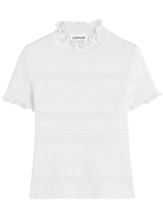 Cotton Knitted T-Shirt