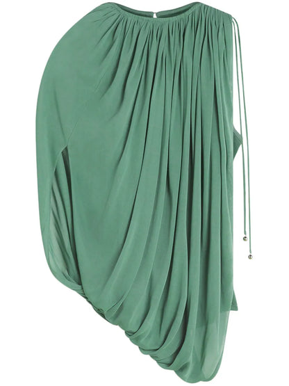 Draped Jersey Top