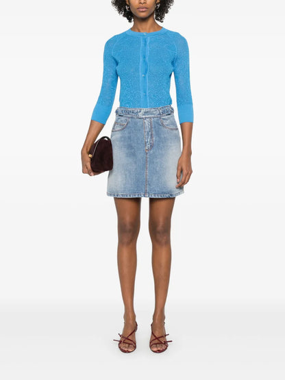 Denim Mini Skirt