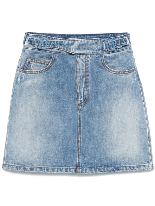 Denim Mini Skirt