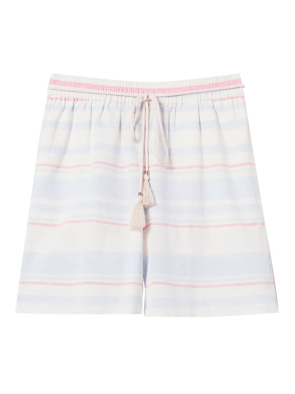 Striped Drawstring Shorts