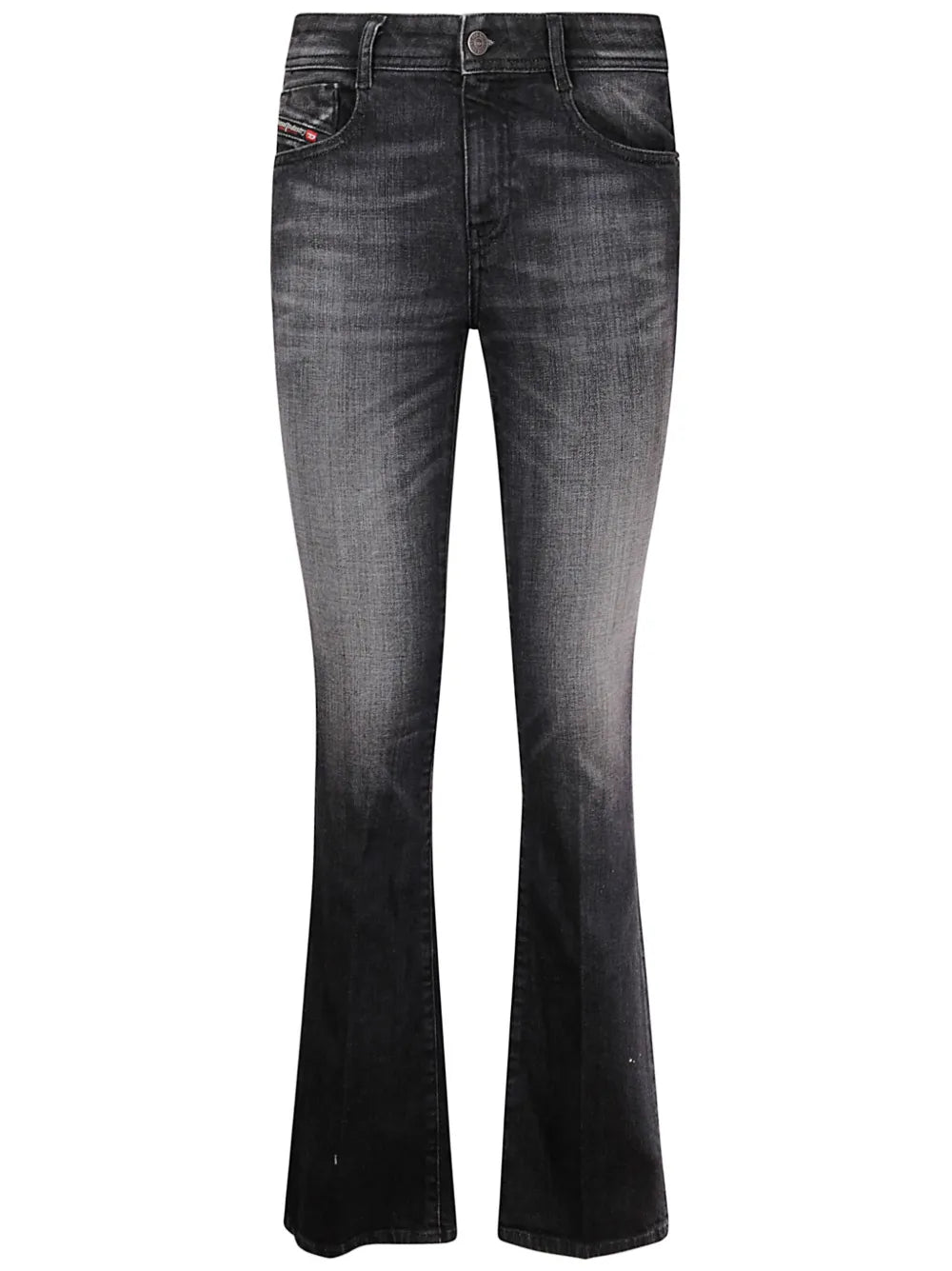 Washed Bootcut Jeans