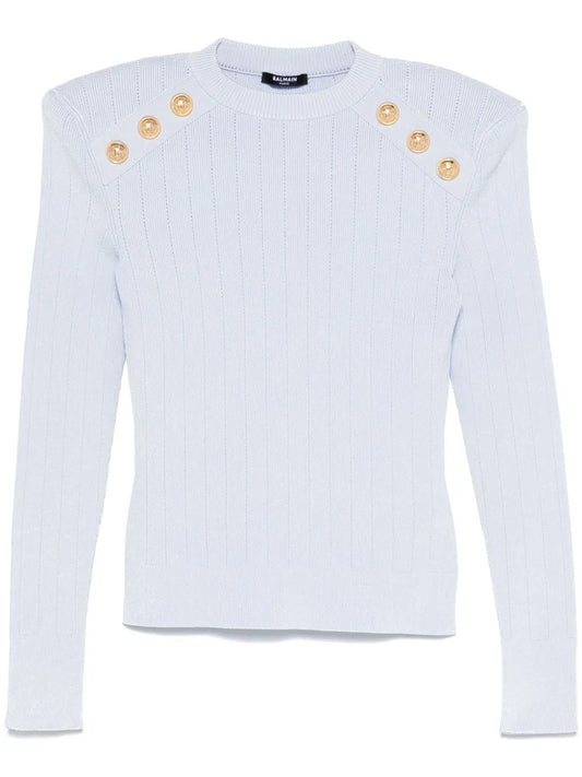 Button-Detailed Sweater