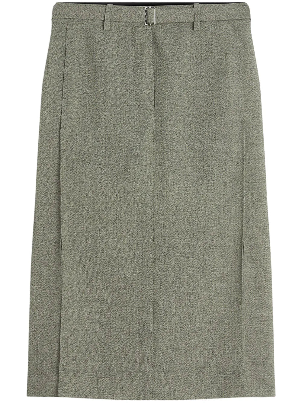 Belted Midi Skirt