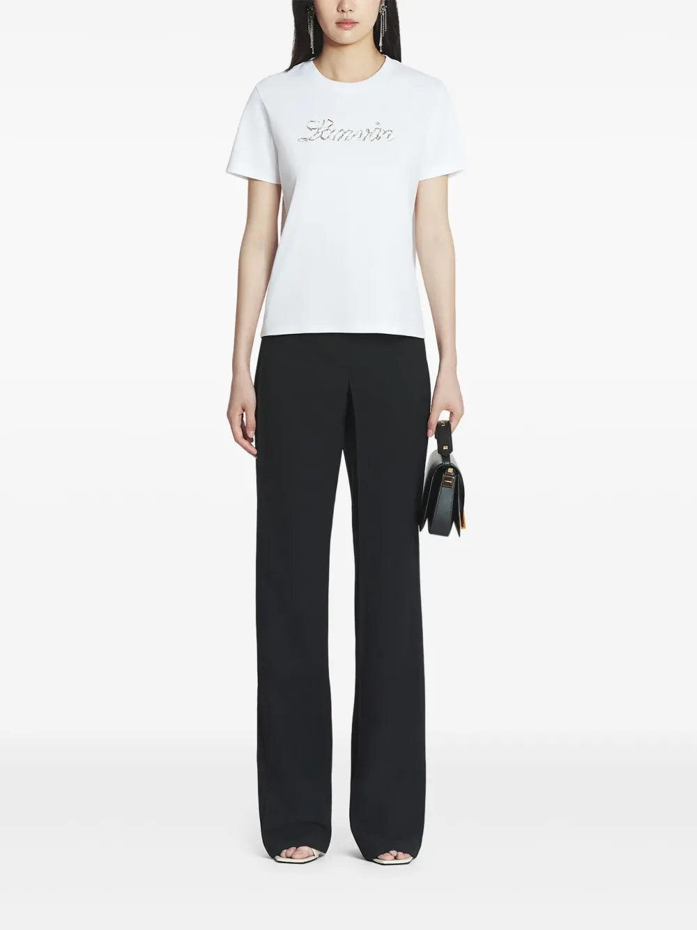 Sequinned-Logo T-Shirt