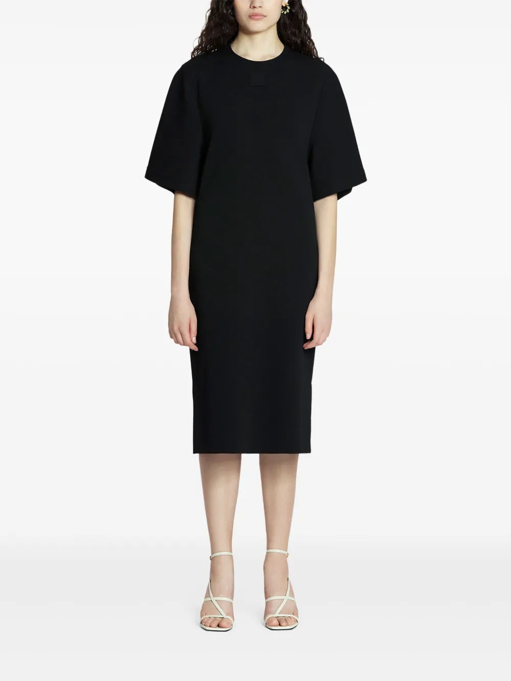 Gathered Midi Dress