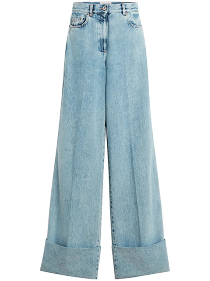 Wide-Leg Jeans