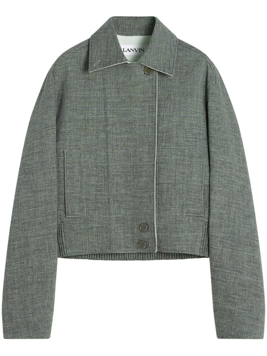 Mélange-Effect Jacket