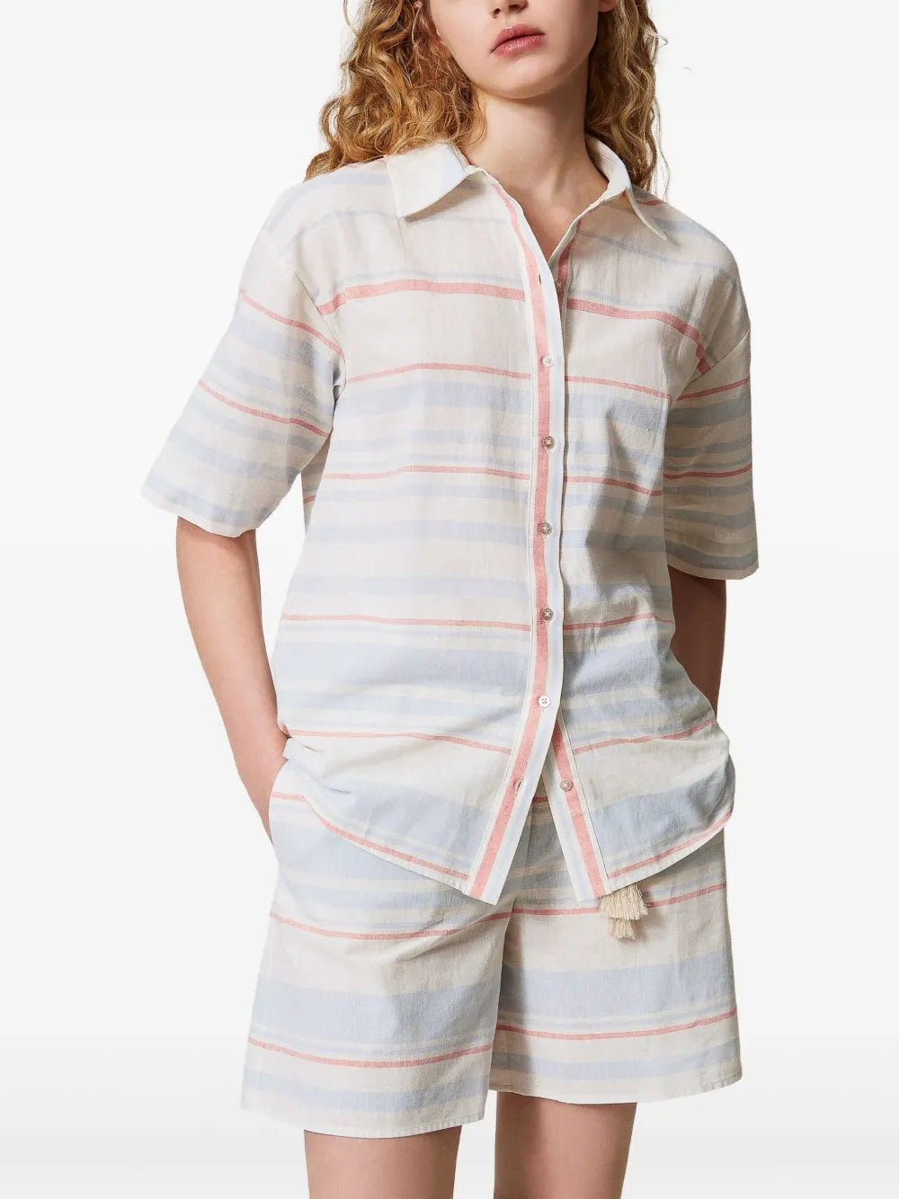 Striped Short-Sleeve Shirt