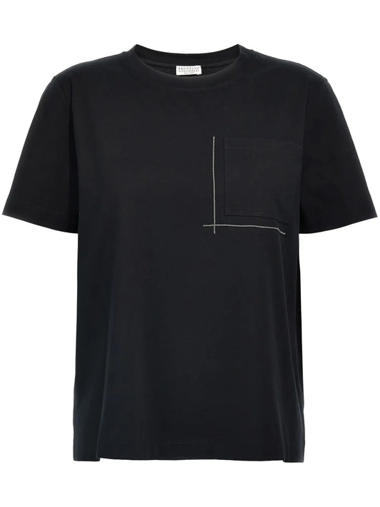 Monili Chain-Detail T-Shirt