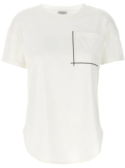 Monili Chain-Detail T-Shirt