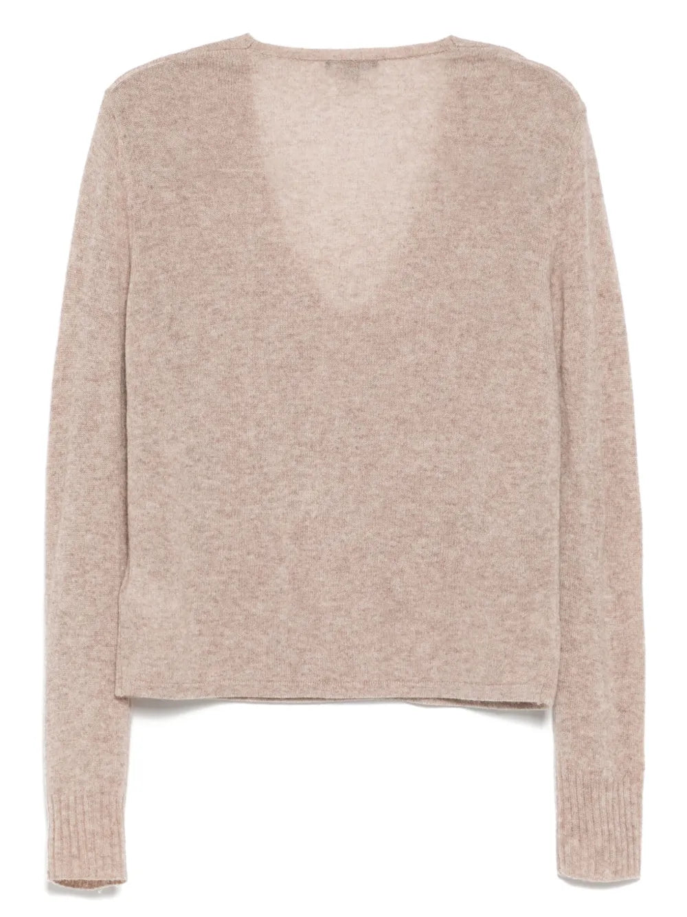 Soft Featherweight Cashmere Deep V Sweater