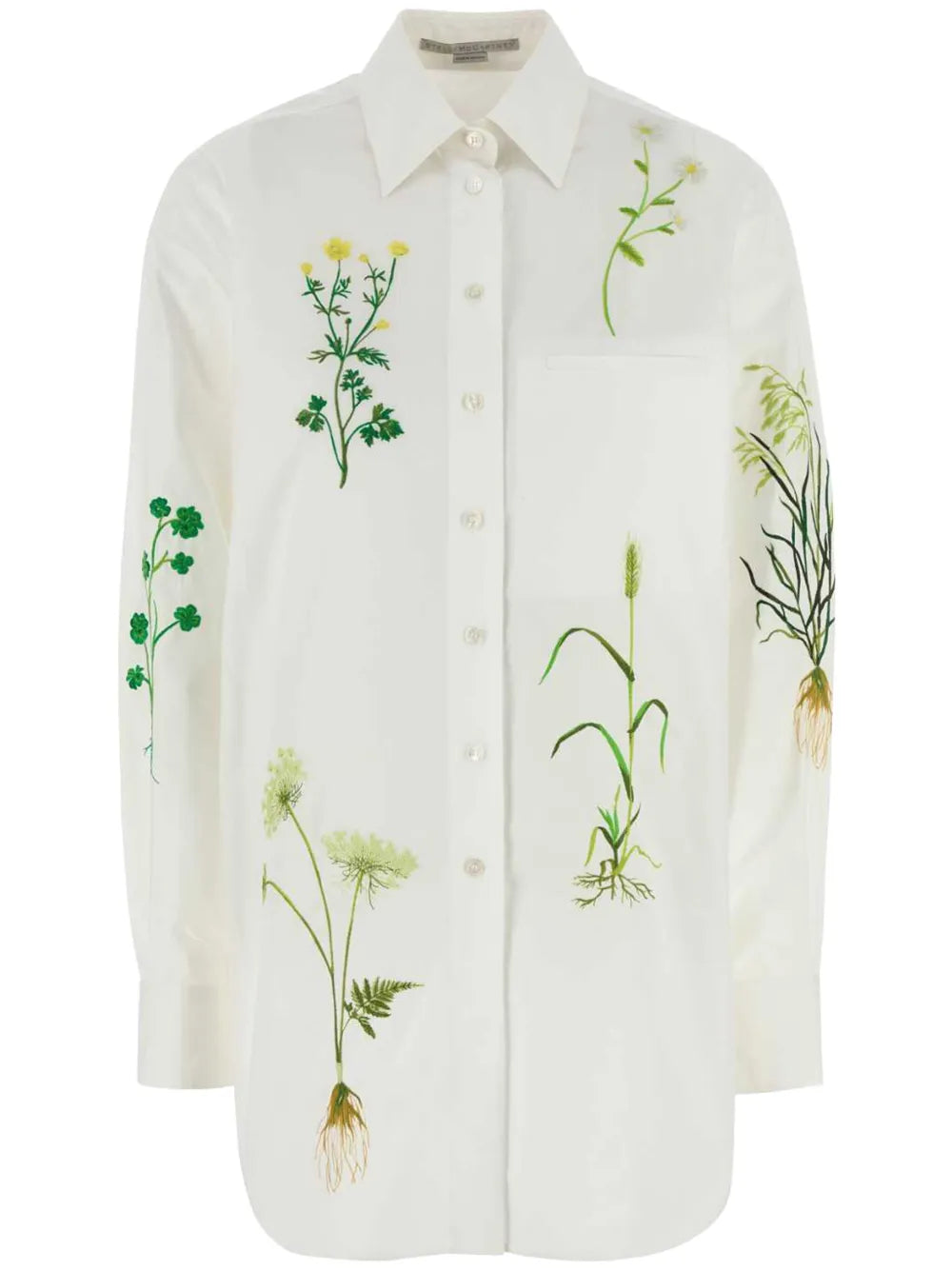 Floral-Print Shirt