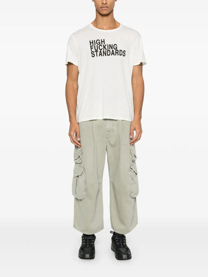 Text-Print T-Shirt