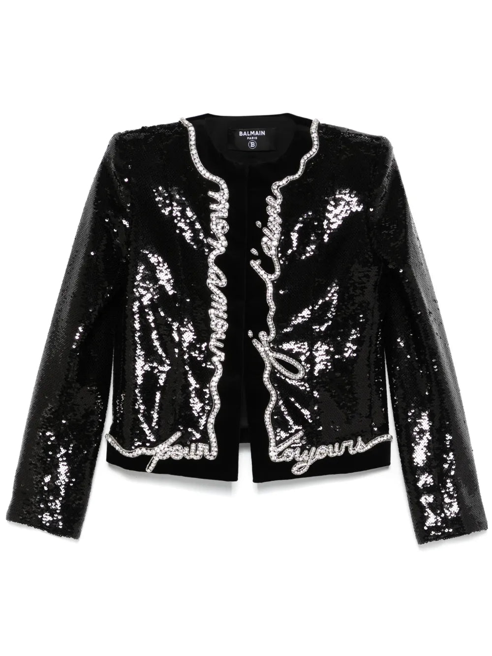 Love Letter-Print Jacket