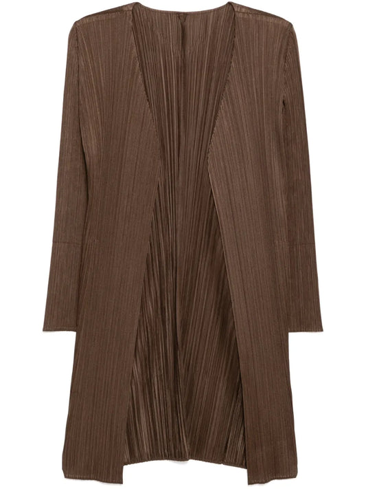 Pleated Long Jacket