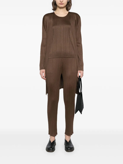 Pleated Long Jacket