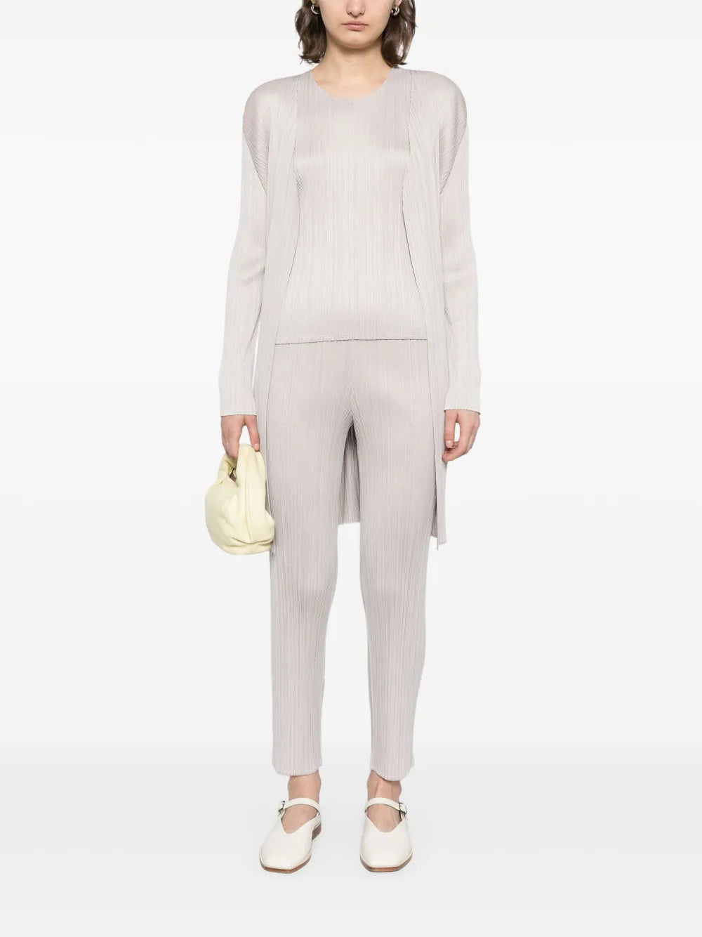 Pleated Long Jacket