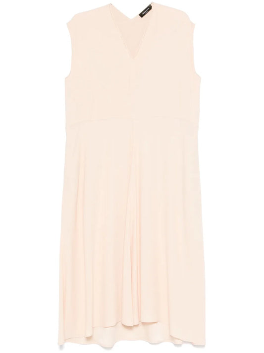 Crepe Midi Dress