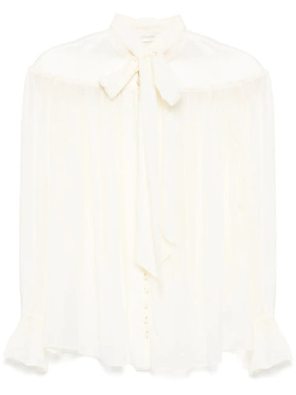 Shimmering Buttons Blouse
