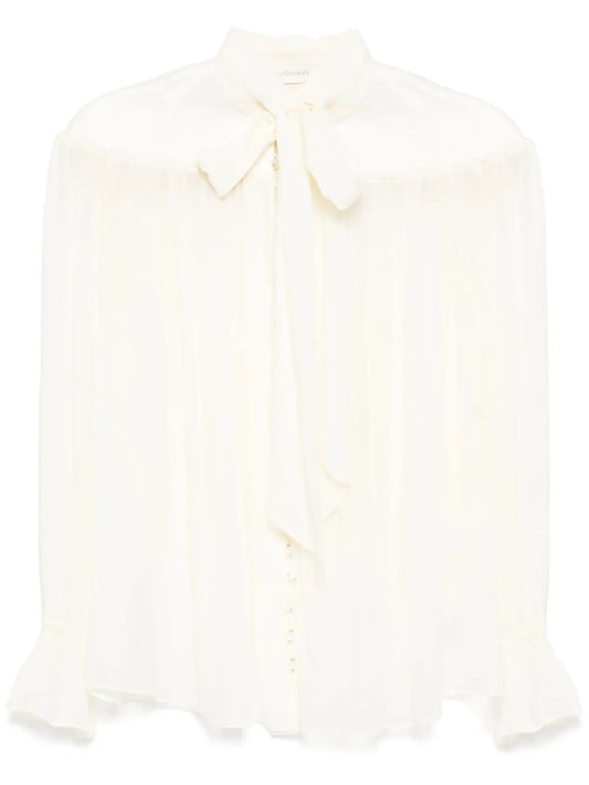 Shimmering Buttons Blouse