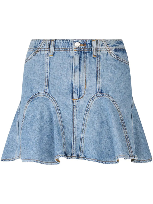 Denim Mini Skirt