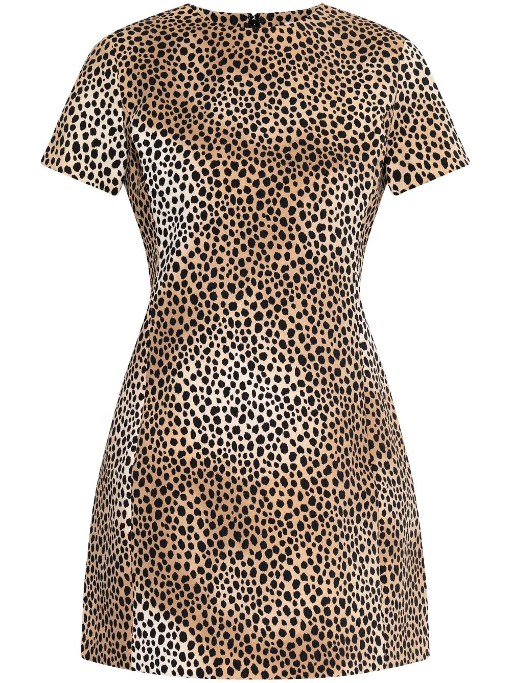 Cheetah-Print Mini Dress