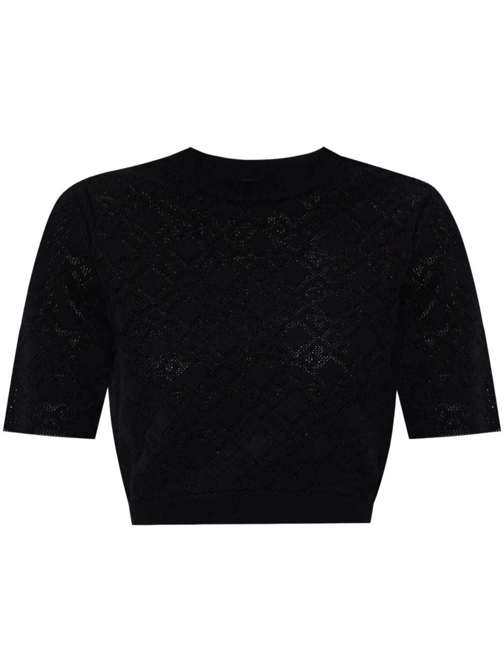 Monogram Cropped T-Shirt