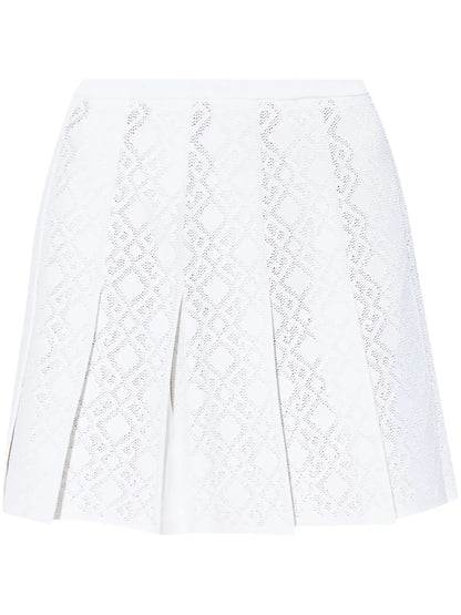 Pleated Mini Skirt