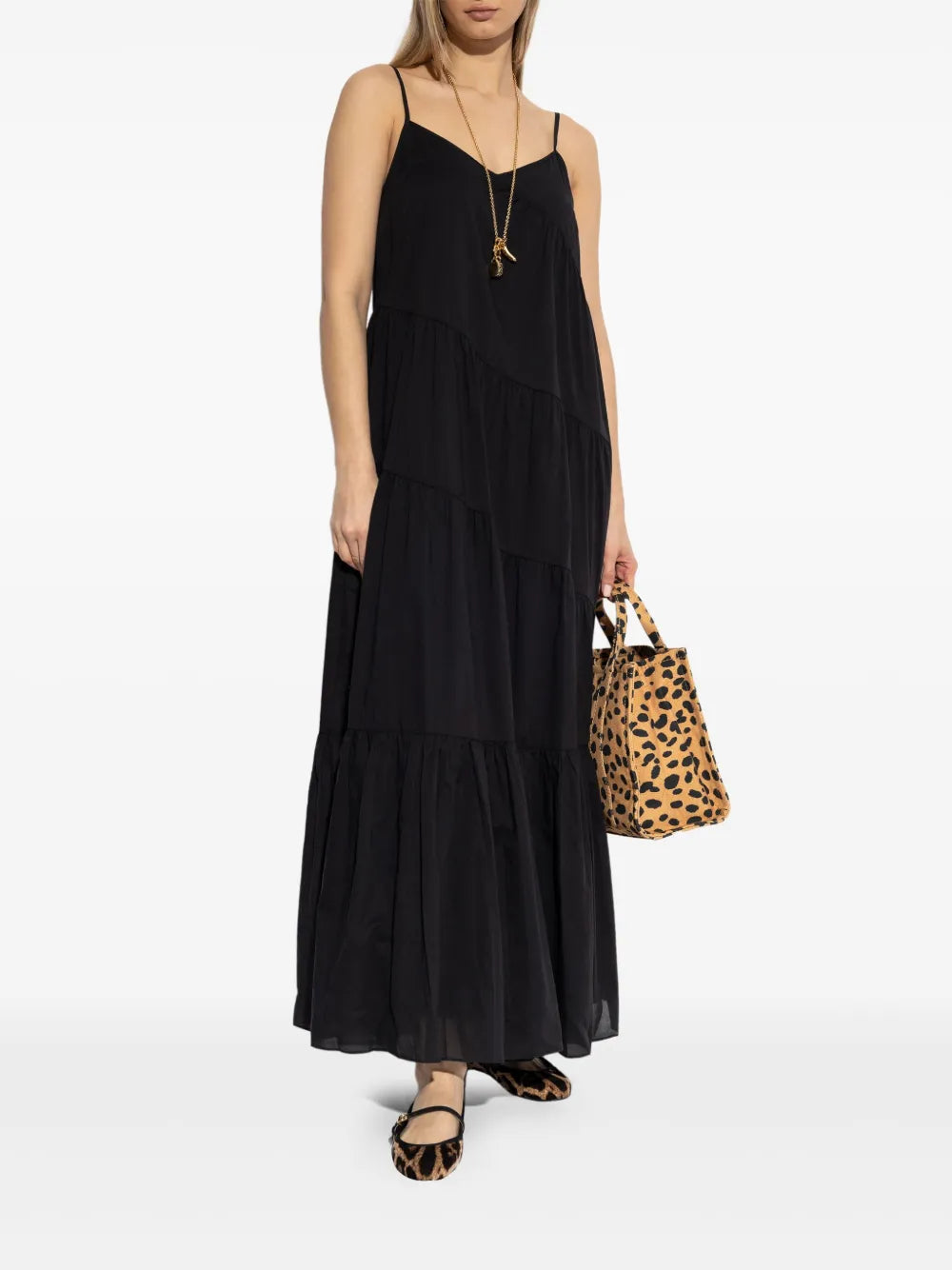 Cotton Tiered Dress