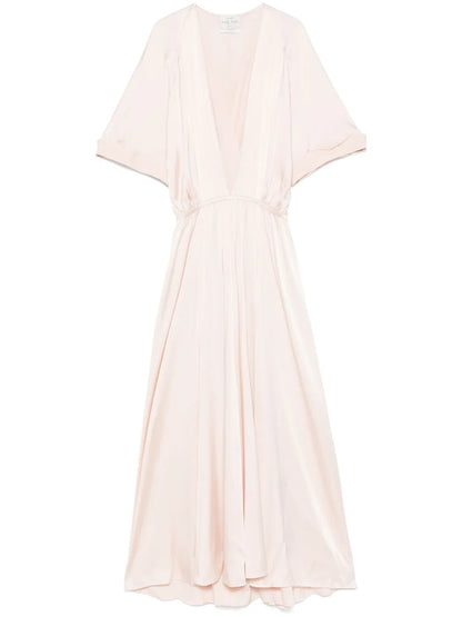 Satin Maxi Dress