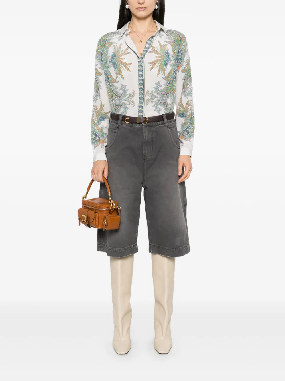 Paisley-Print Shirt